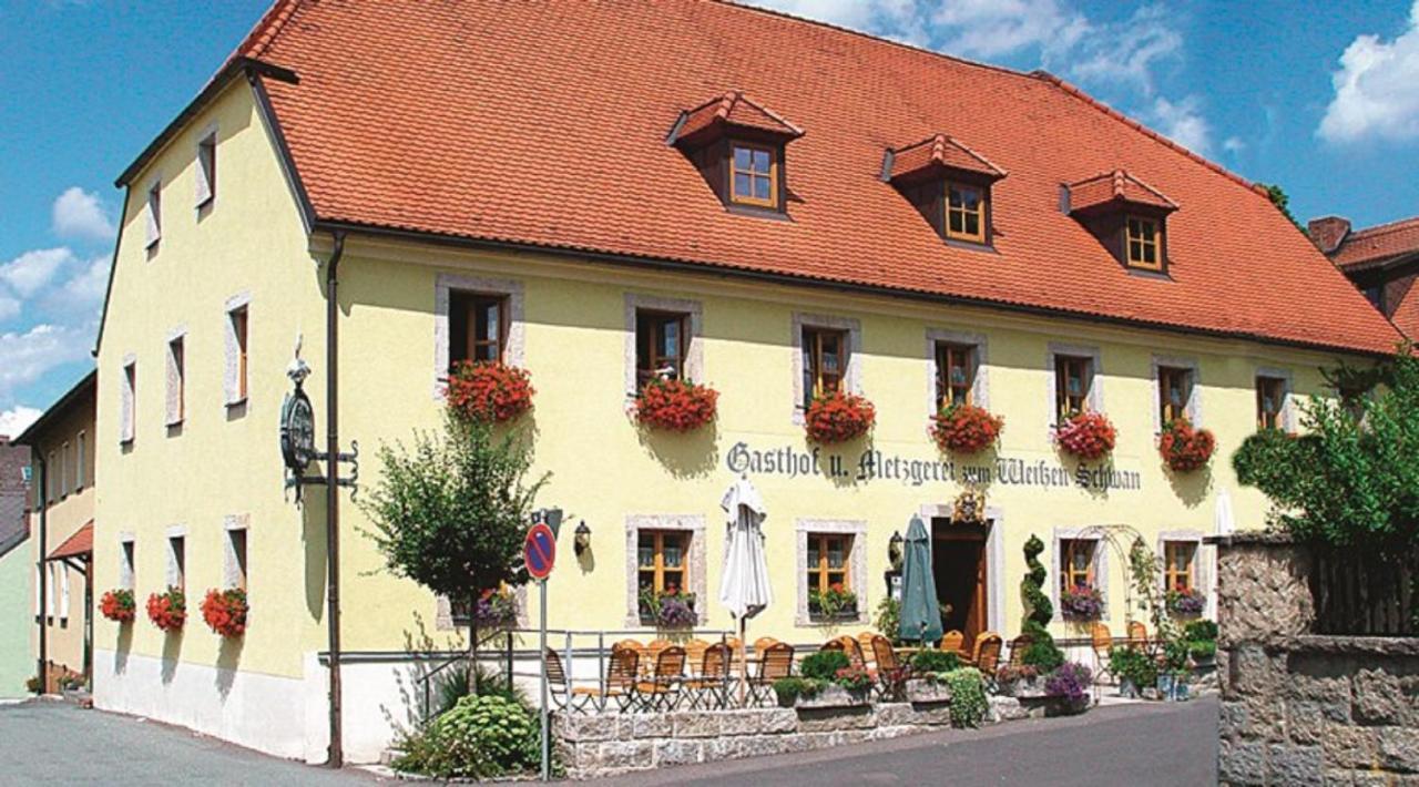 Gasthof Weisser Schwan Windischeschenbach ภายนอก รูปภาพ